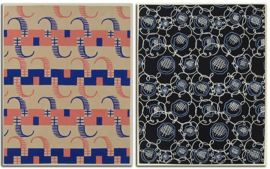 Ткань, дизайн Поля Пуаре