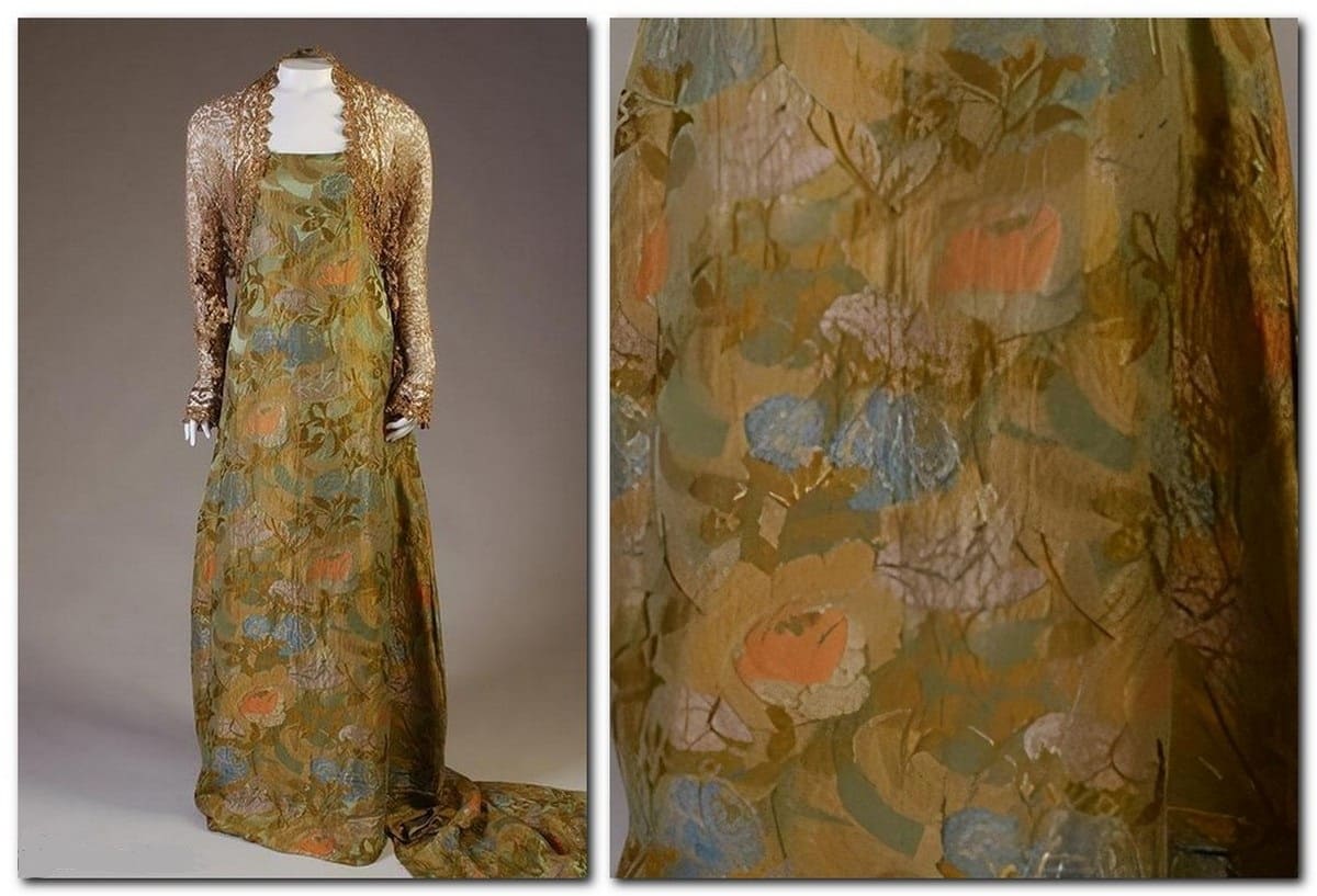 Вечернее платье 1912 года от Поля Пуаре