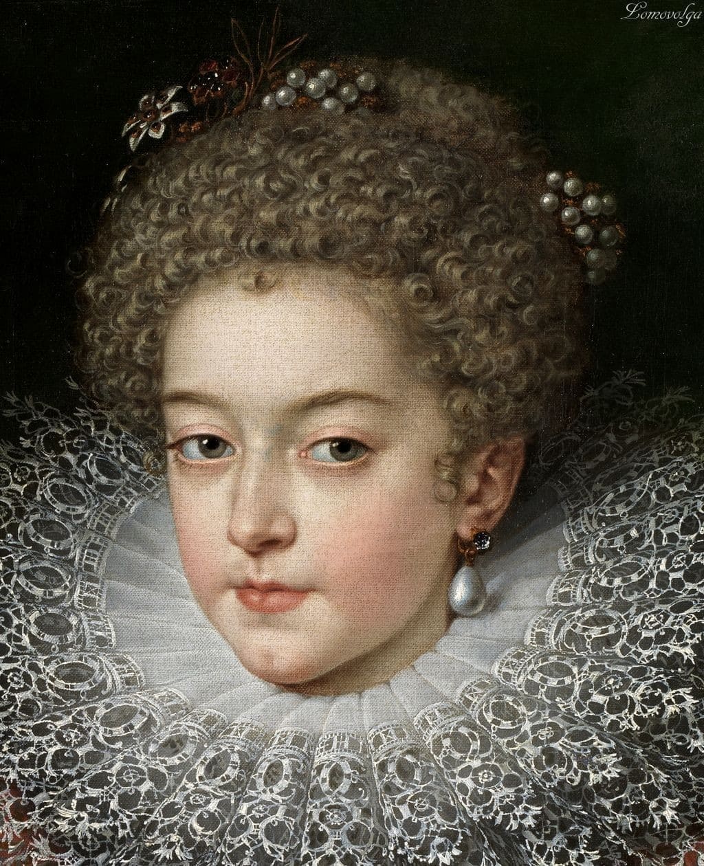 Frans Pourbus II   Isabel de Francia (detail)