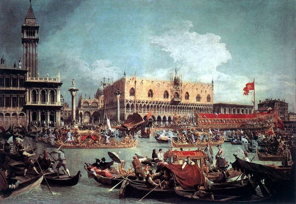  Венеция на картине художника Каналетто