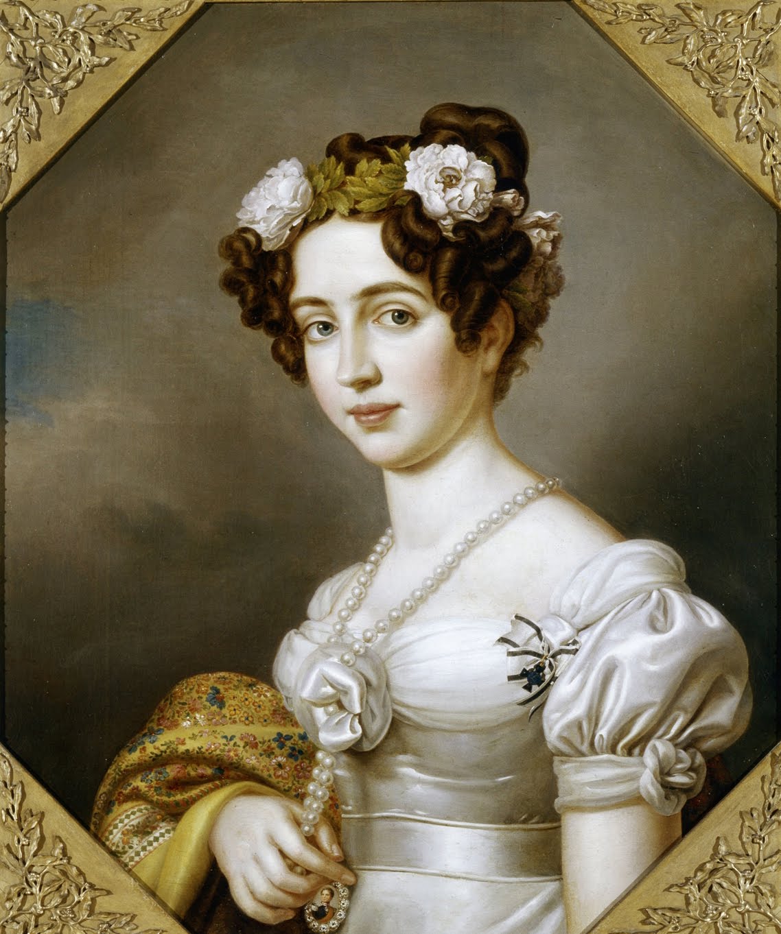 портрет Елизаветы Людовики Баварской в юности