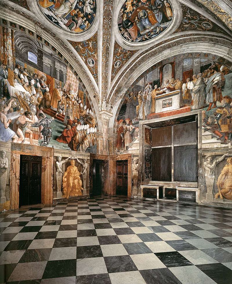 станцииРафаэля в папском дворце Ватикана