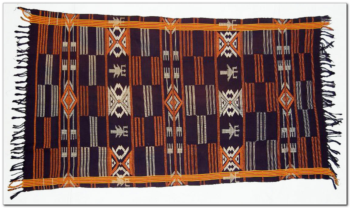Африканская ткань Akwete 