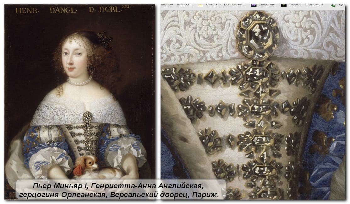 Пьер Миньяр I, Генриетта-Анна Английская, герцогиня Орлеанская, Версальский дворец, Париж.