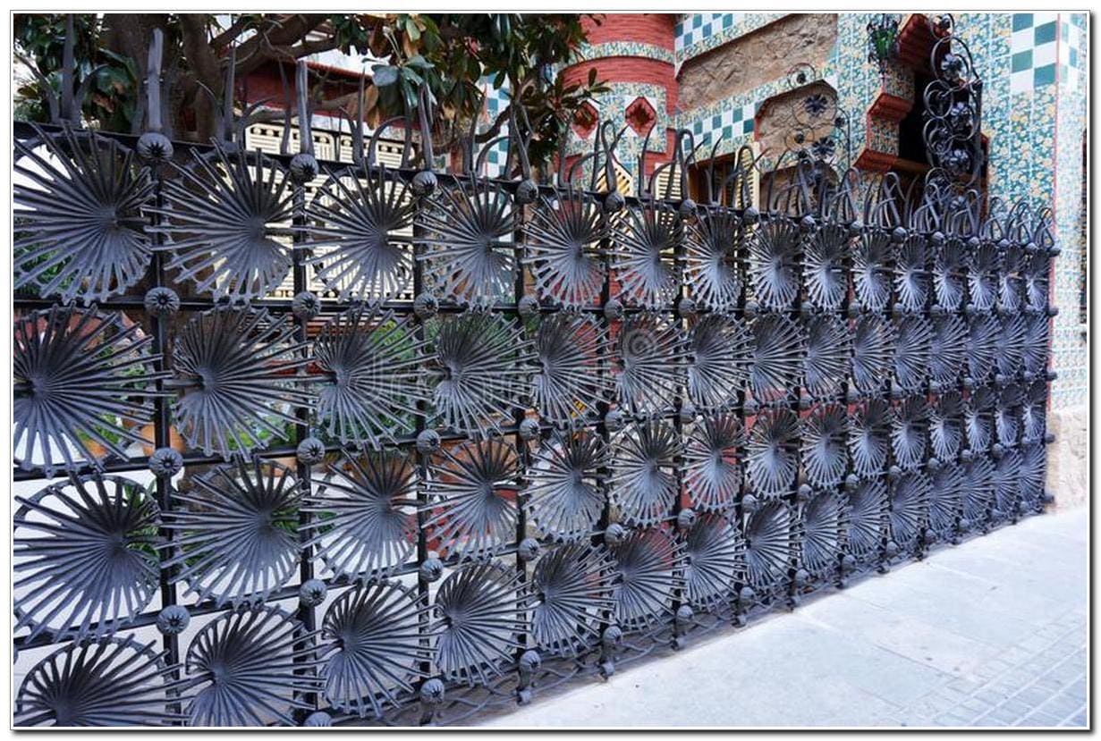 Забор дом Висенс, Барселона - Антонио Гауди