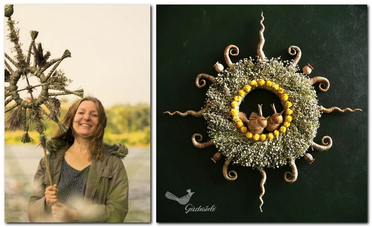 Плетение из травы-Гинтвиле Гедрайтене