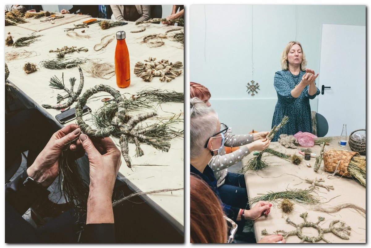 Плетение из травы-Гинтвиле Гедрайтене