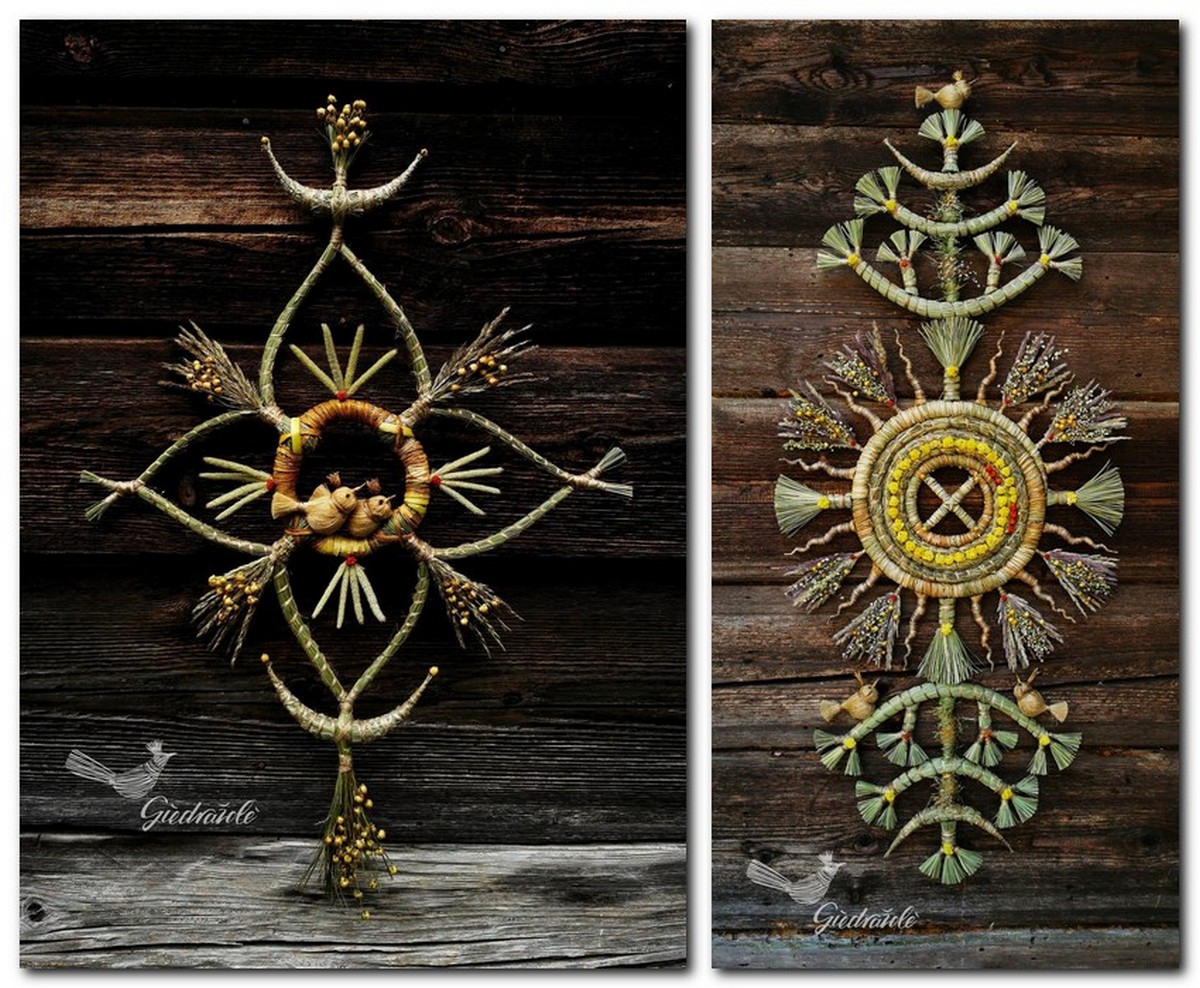 Плетение из травы-Гинтвиле Гедрайтене