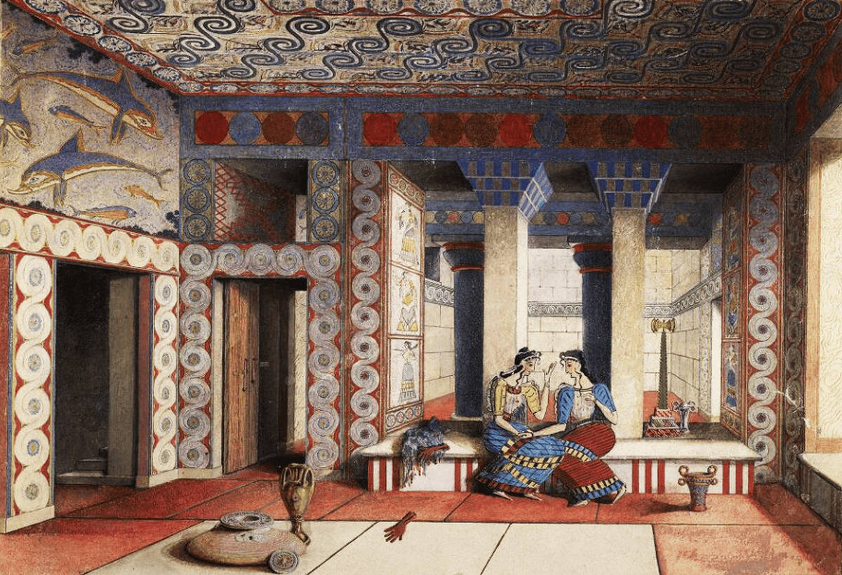 Фрески Кносского дворца