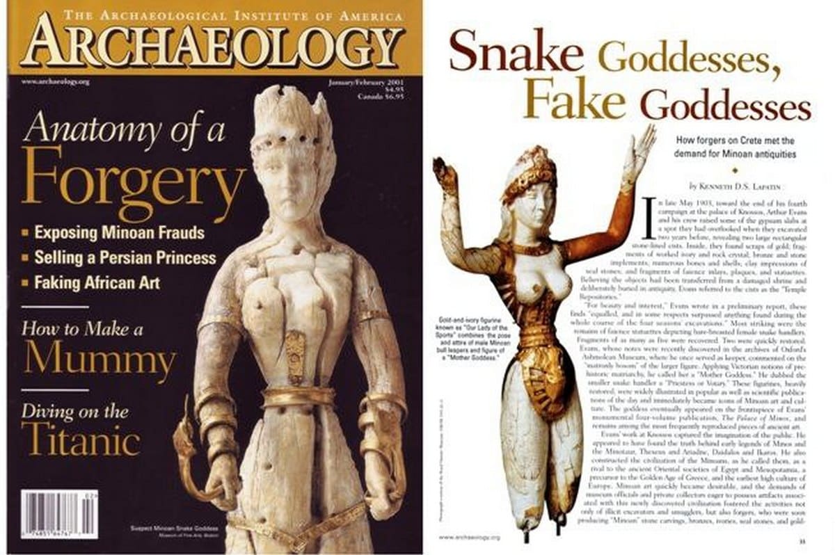 Статья К. Лапатина в  журнале «Археология»  , 2001 г.