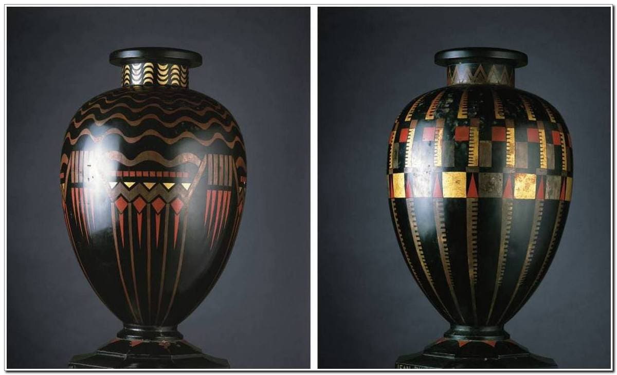 Жан Дюнан, вазы