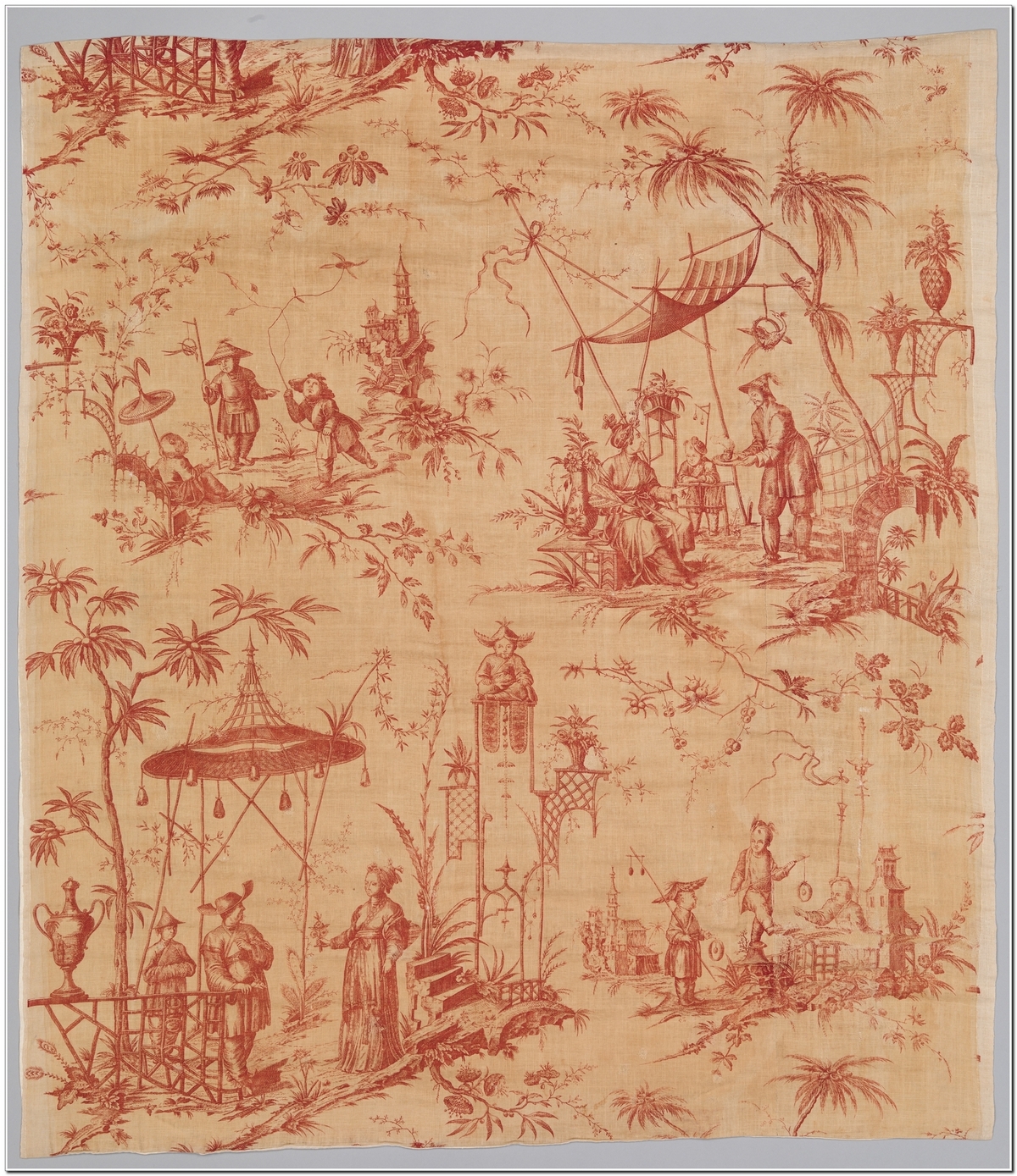 Klassicheskaya francuzskaya tkan Tual de Zhui010