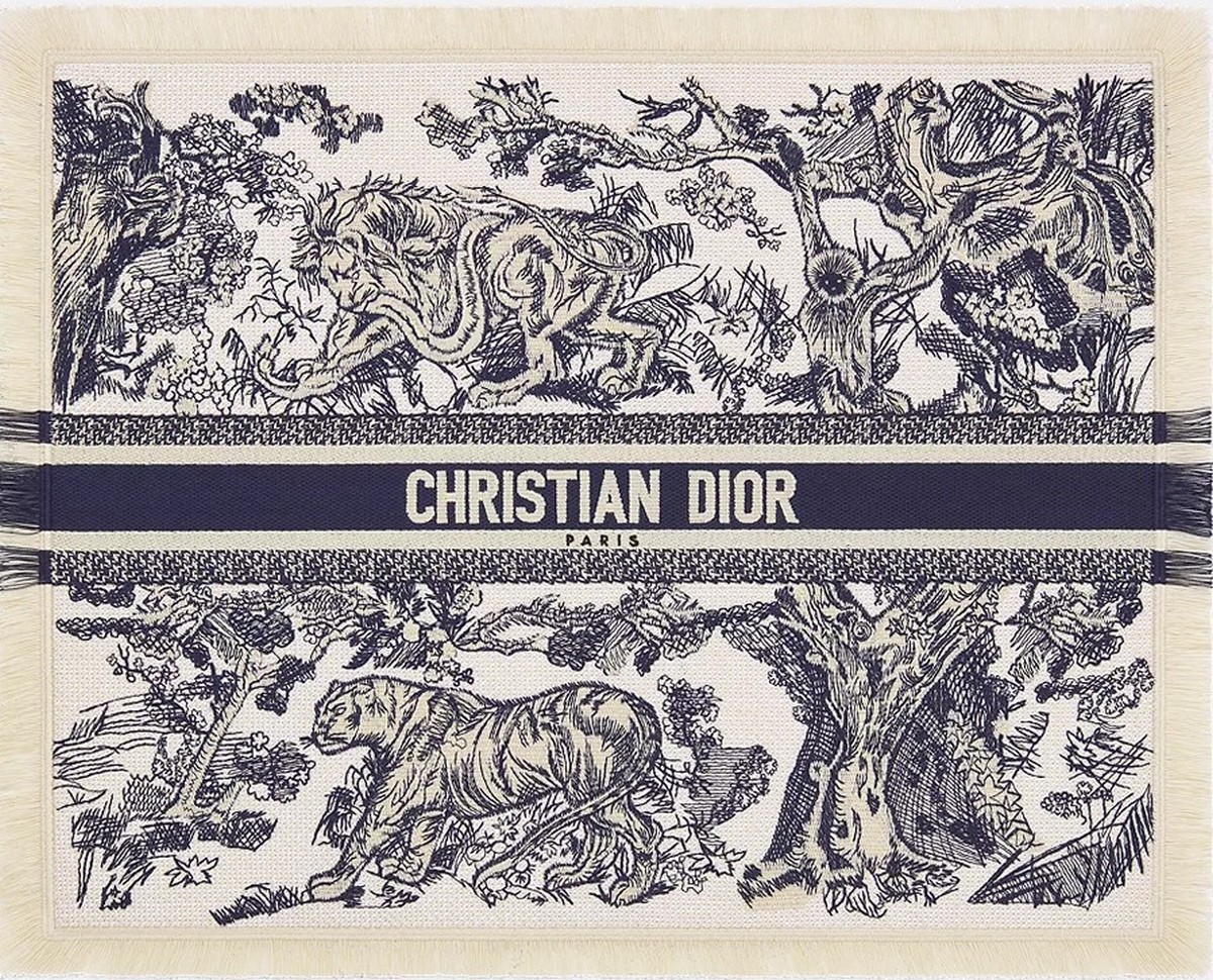 Классическая французская ткань Туаль де Жуи