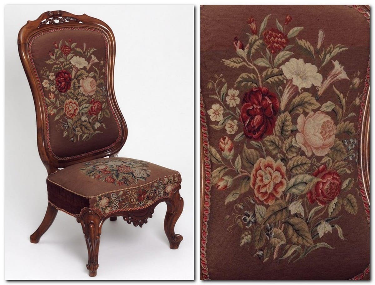 Розовая роза рококо