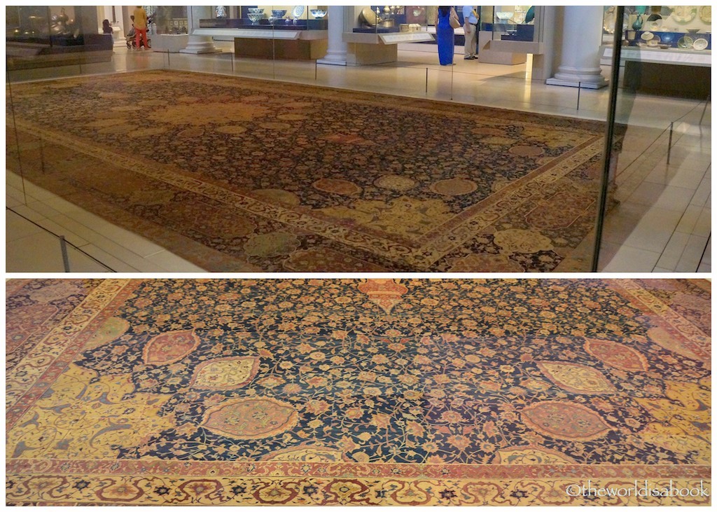 Музей Виктории и Альберта. Самый старый ковёр в мире