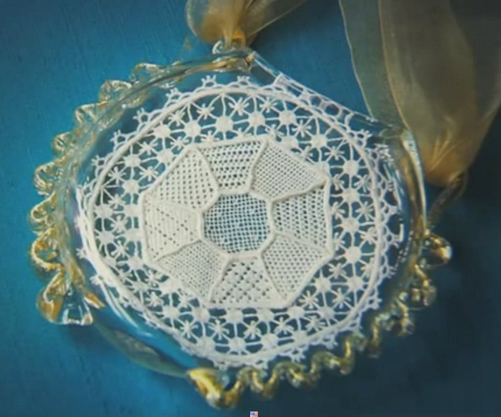 Плетение Венецианского Кружевного Зонтика