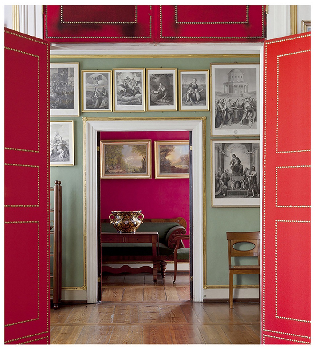 Анфилада комнат во дворце Шарлотеннхоф