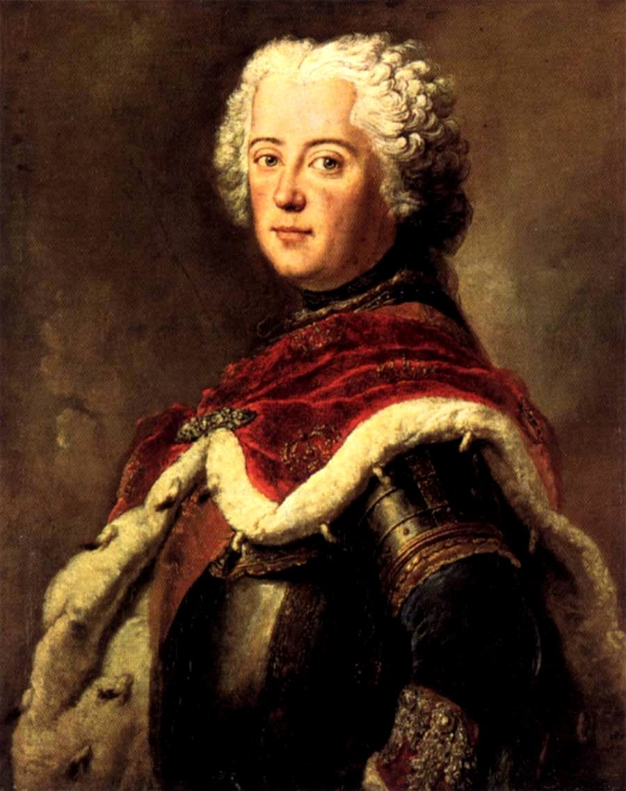 Портрет Фридриха II в мантии