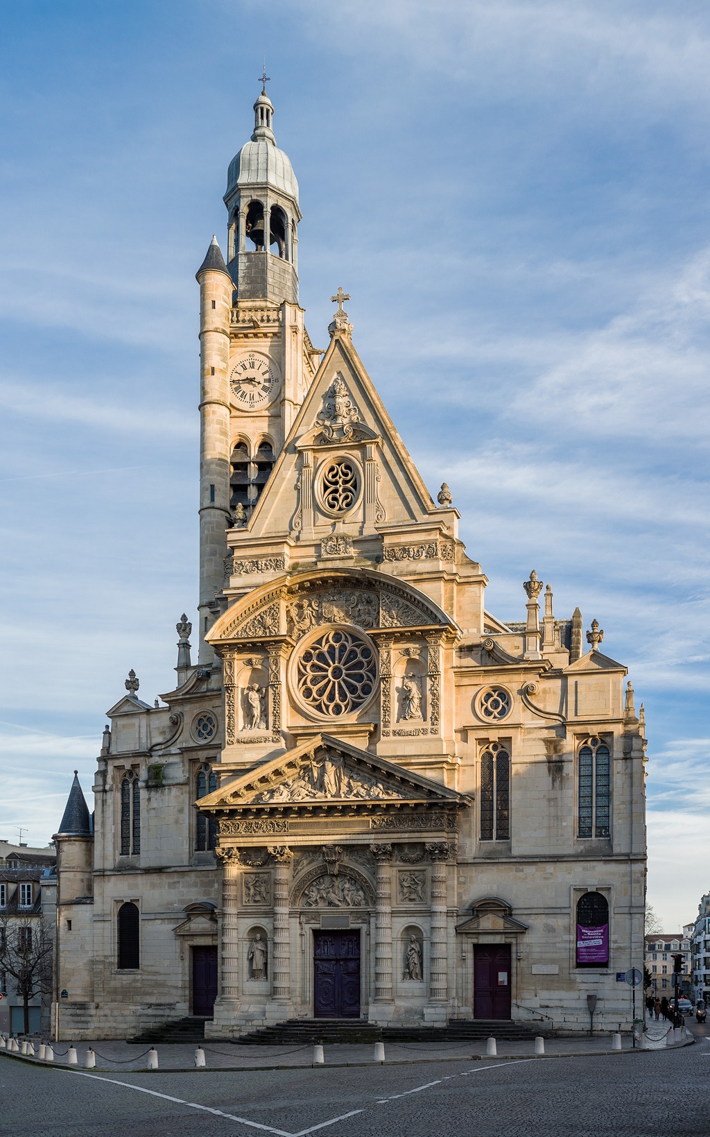 St Etienne du Mont Exterior, Paris