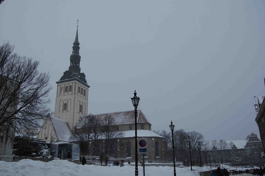 Церковь "Нигулисте" в Таллине (Эстония)